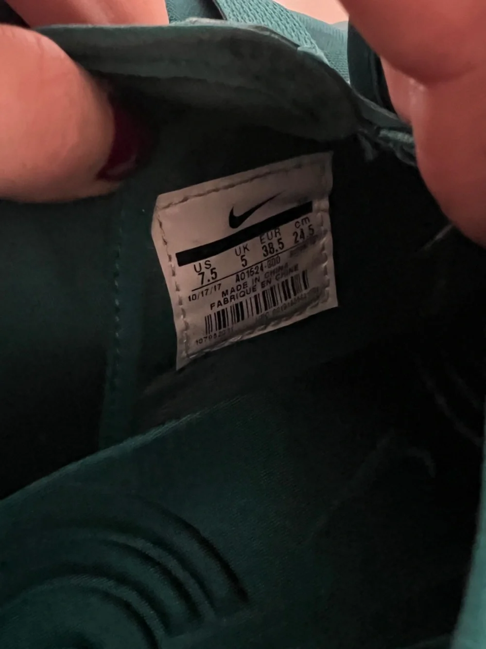 Nike Air Force I Explorer XX Geode Teal - Picture 4 of 5